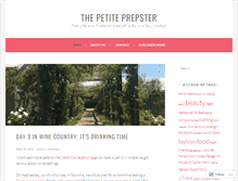 Tablet Screenshot of lapetitprepster.com